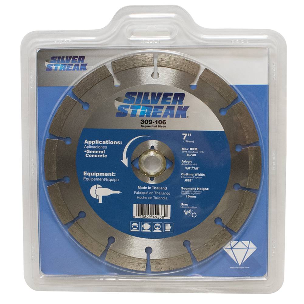 Silver Streak 7" Segmented Blade / 309-106