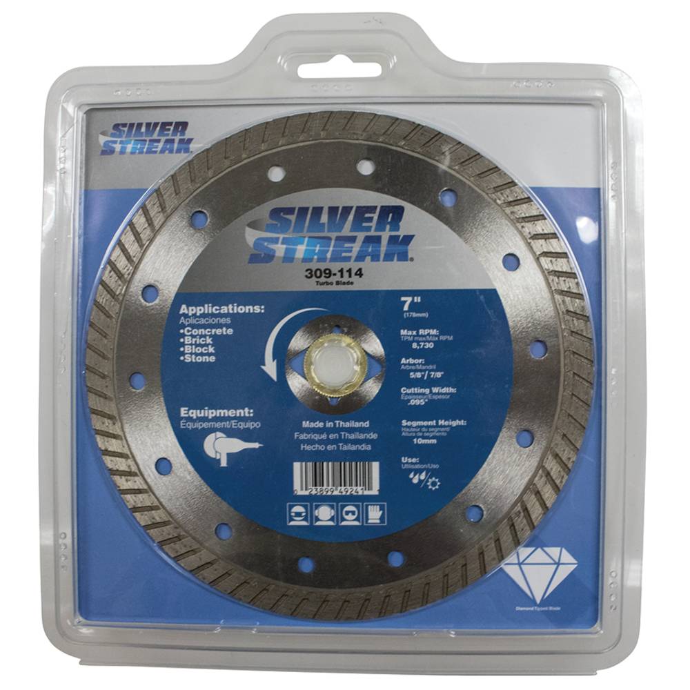 Silver Streak 7" Turbo Blade / 309-114