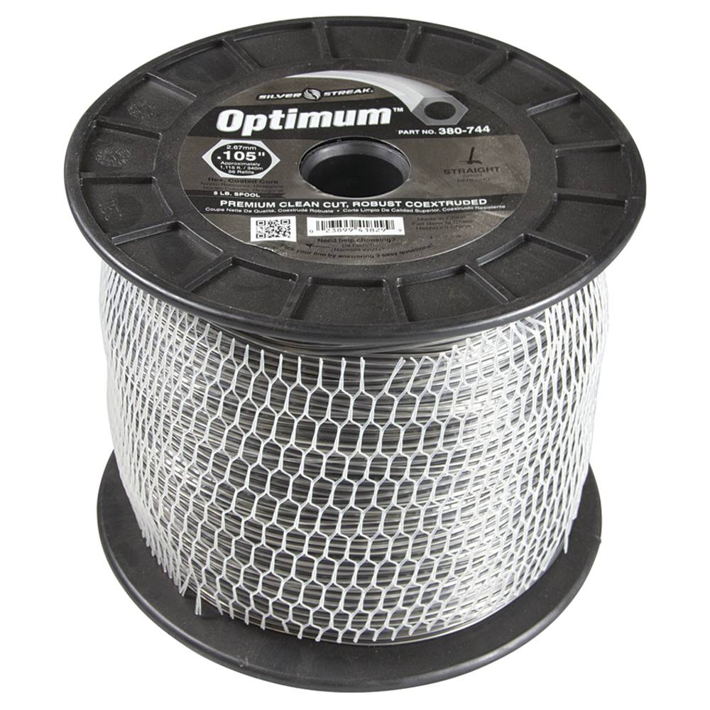 Silver Streak Optimum Trimmer Line .105 5 lb. Spool / 380-744