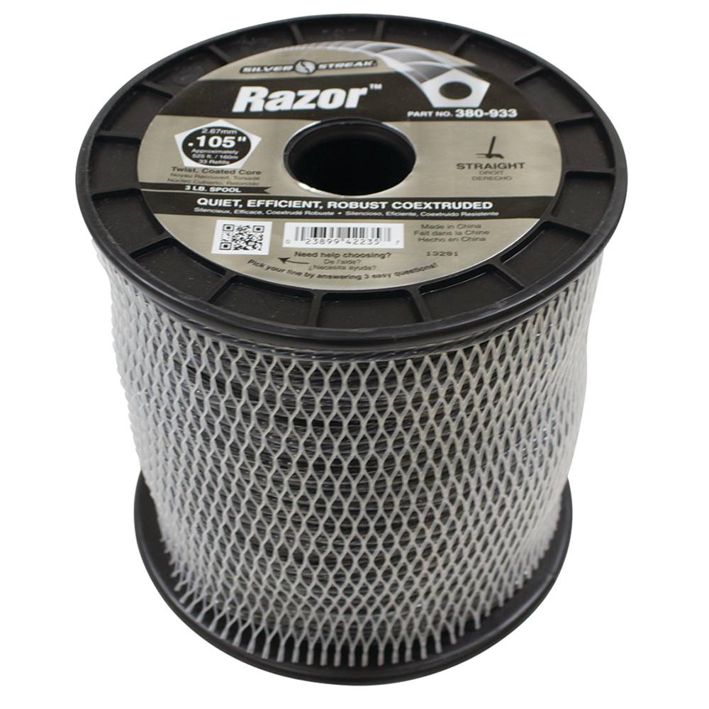 Silver Streak Razor Trimmer Line .105 3 lb. Spool / 380-933