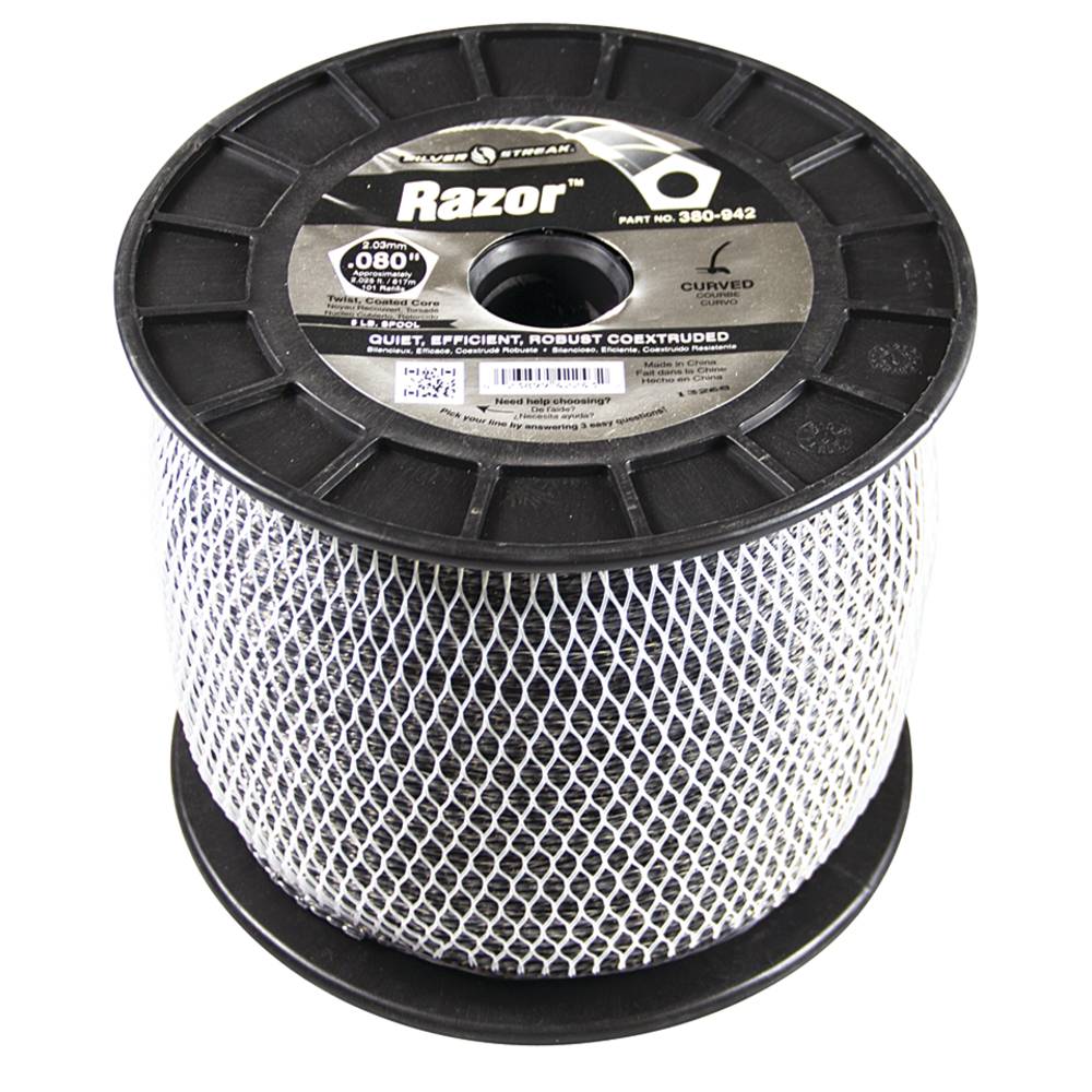 Silver Streak Razor Trimmer Line .080 5 lb. Spool / 380-942