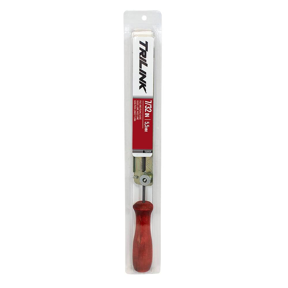 TriLink Chainsaw 7/32" Round File with Guide / 732FGTK