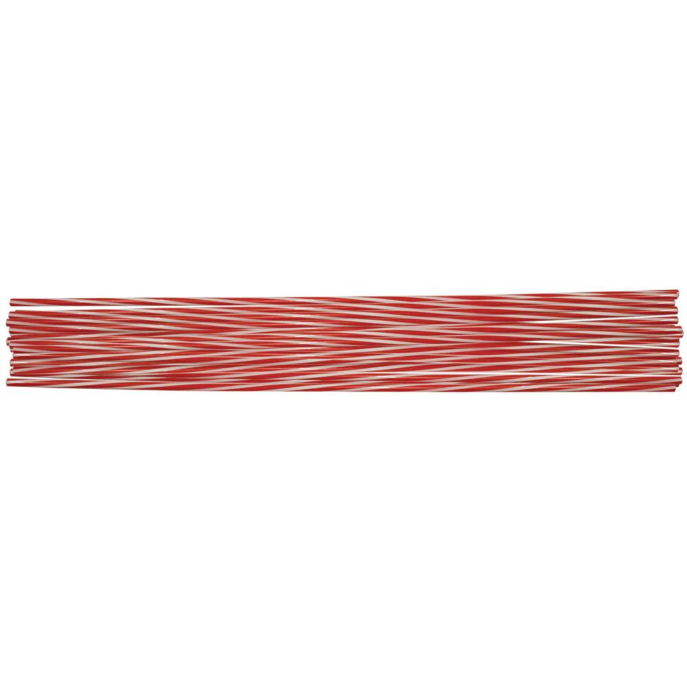Driveway Markers 26" Red White Hollow / 751-135