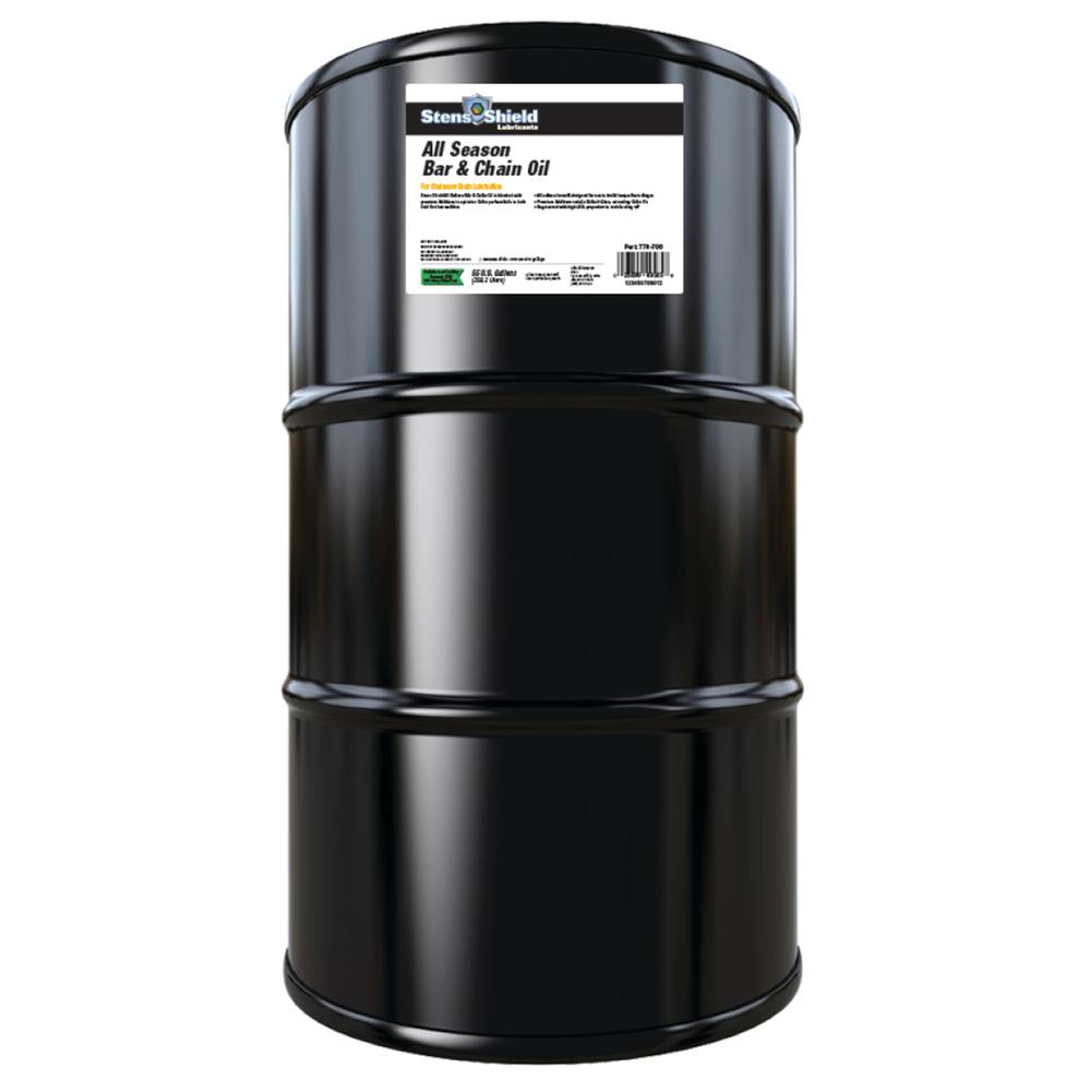 Stens Shield Bar and Chain Oil All season mula, 55 gallon drum / 770-708