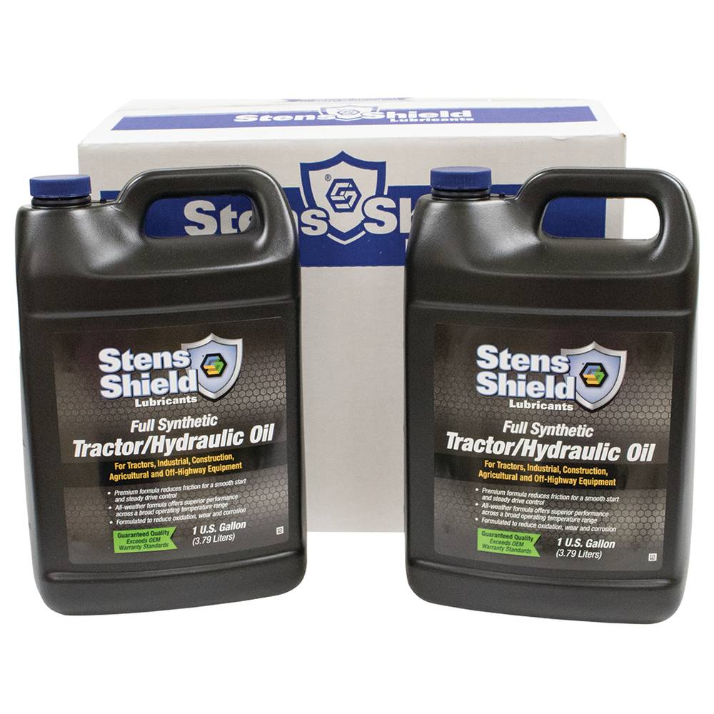 Stens Shield Hydraulic Oil Full Synthetic, Four 1 gallon bottles / 770-734