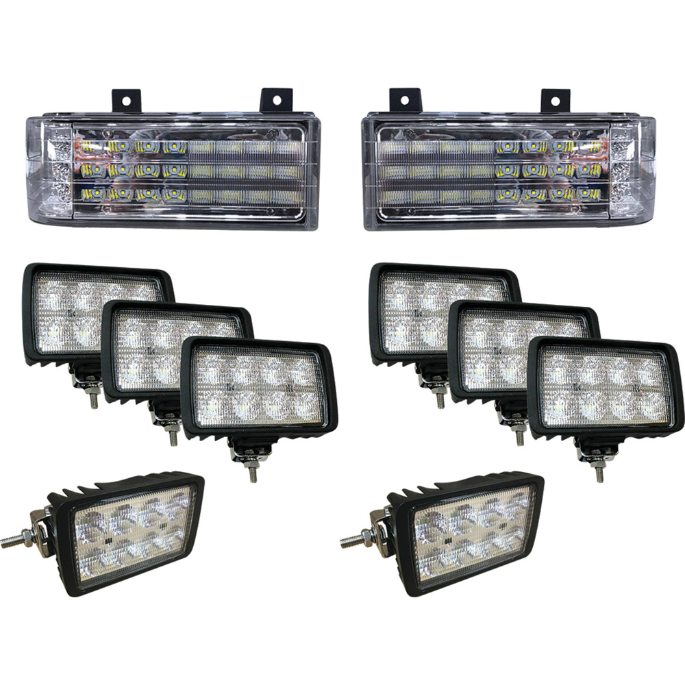 Tiger Lights Complete LED Light Kit For Ford New Holland Versatile Genesis Tractors / FNHKIT-1