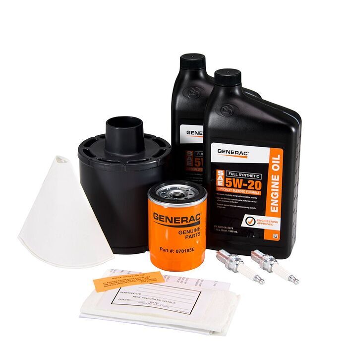 Generac A0002075473 OEM Synthetic Oil Maintenance Kit
