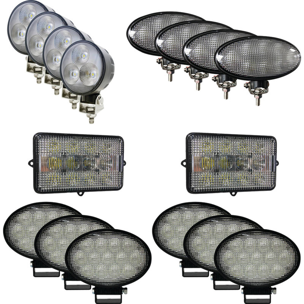 Tiger Lights Complete LED Light Kit for John Deere Combines / JDKIT-6