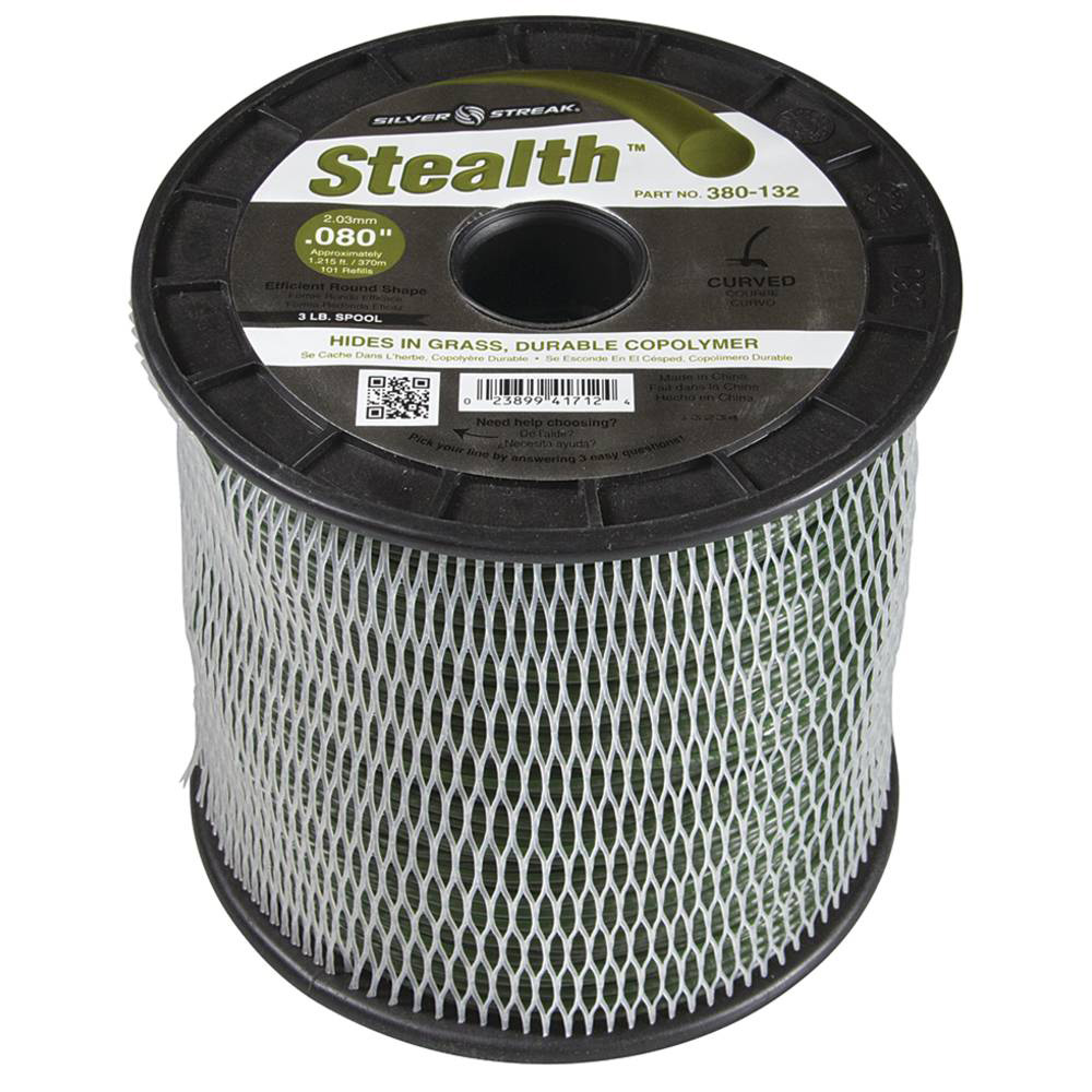 Silver Streak Stealth Trimmer Line .080 3 lb. Spool / 380-132