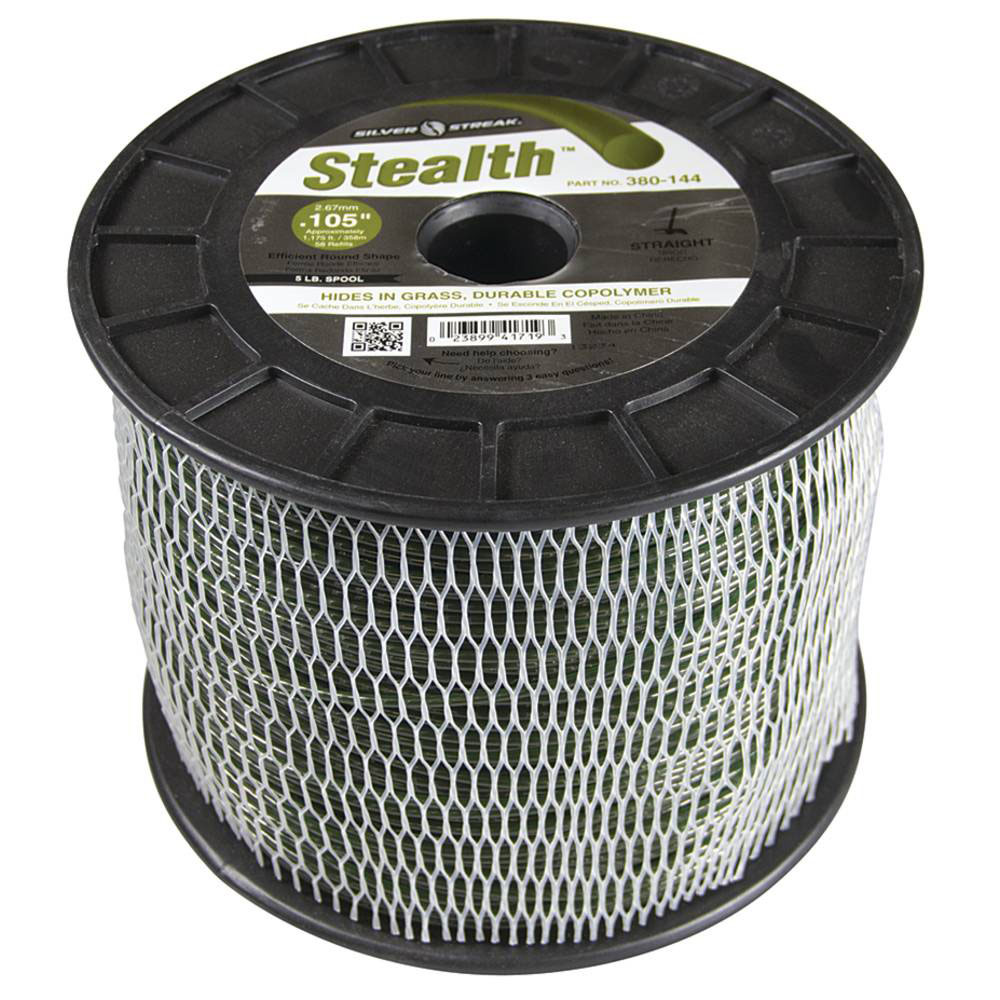 Silver Streak Stealth Trimmer Line .105 5 lb. Spool / 380-144