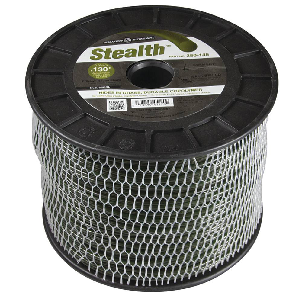 Silver Streak Stealth Trimmer Line .130 5 lb. Spool / 380-145