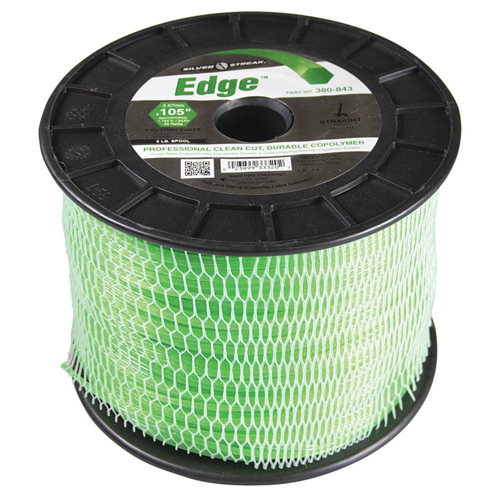 Silver Streak Edge Trimmer Line .105 5 lb. Spool / 380-843