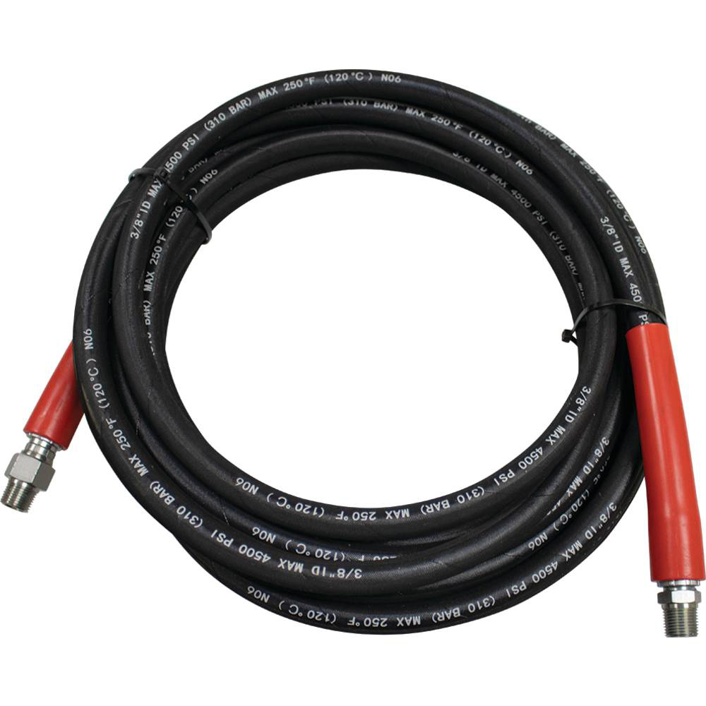 Stens Pressure Washer Hose 3/8" MNPT x 3/8" MNPT Swivel / 758-700