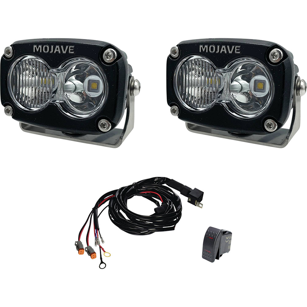 Tiger Lights Dual LED 2" x 3" Mojave Light Kit / TLM2X3-KIT