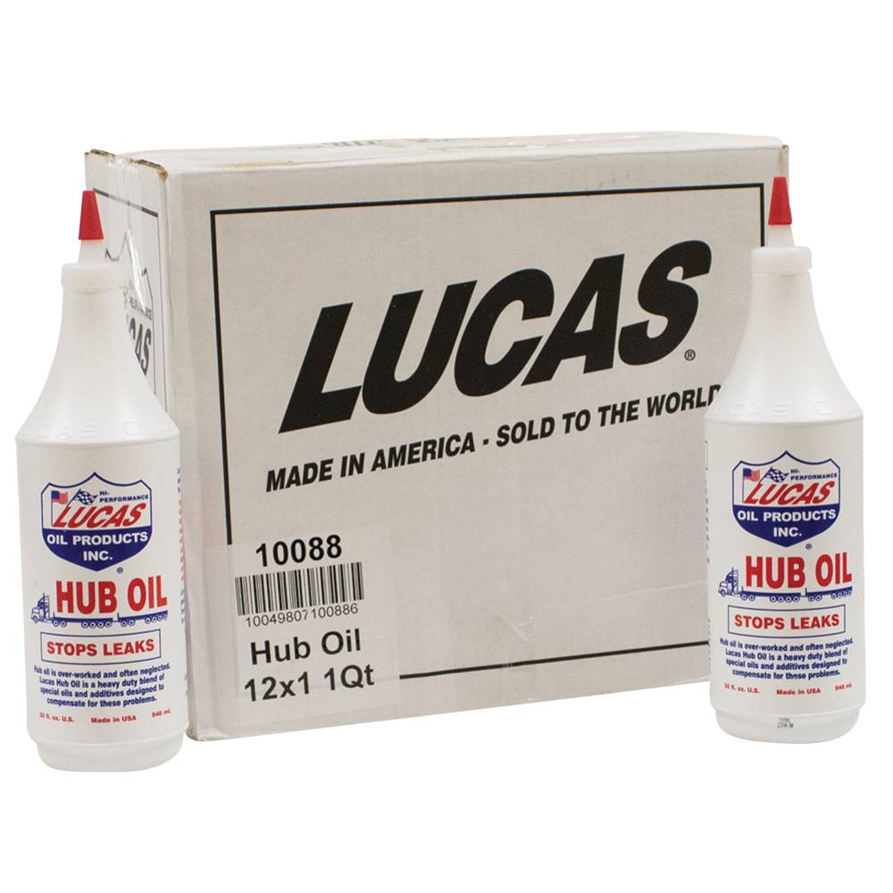Lucas Oil Hub Oil Twelve 32 oz. bottles / 051-517