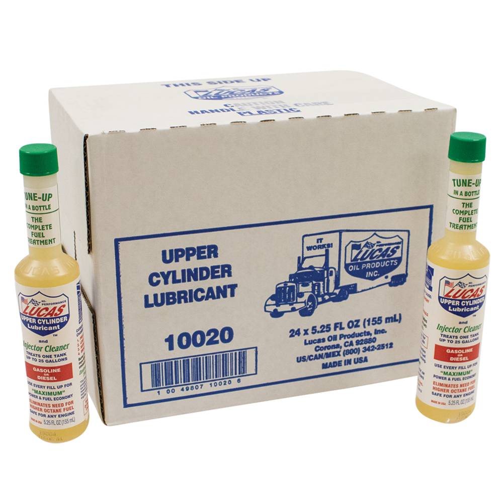Lucas Oil Fuel Injector Cleaner Twenty-Four 5.25 oz. Bottles / 051-519