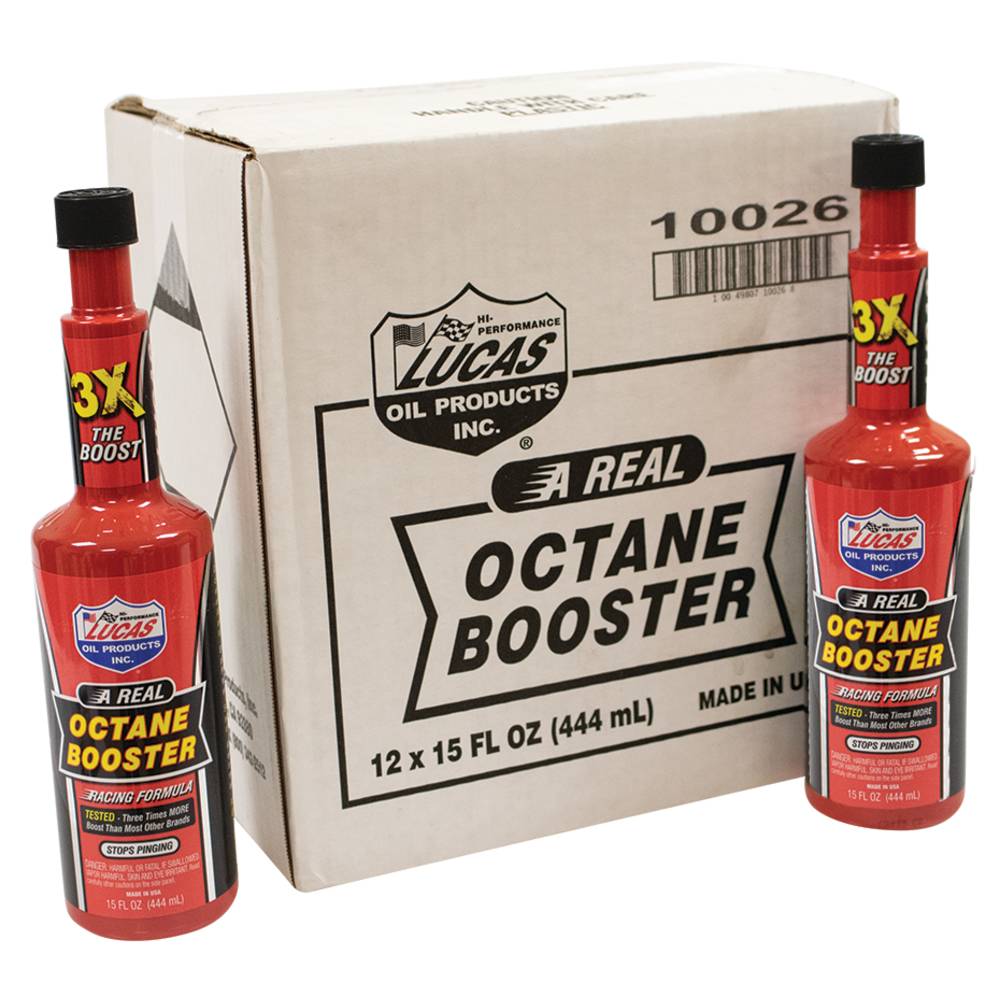 Lucas Oil Octane Booster for Twelve 15 oz. bottles / 051-635