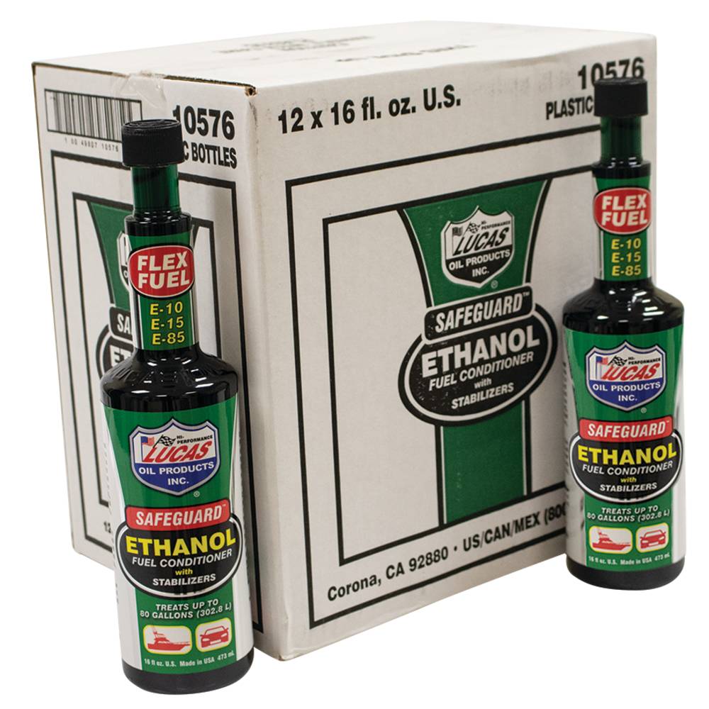 Lucas Oil Ethanol Fuel Conditioner Twelve 16 oz. Bottles / 051-763