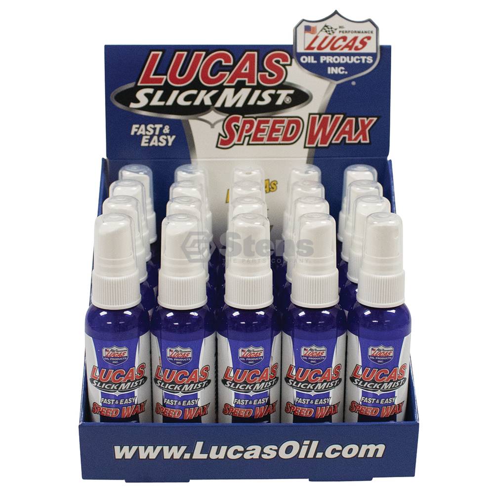 Lucas Oil Slick Mist Speed Wax Twenty 2 oz. bottles / 051-826