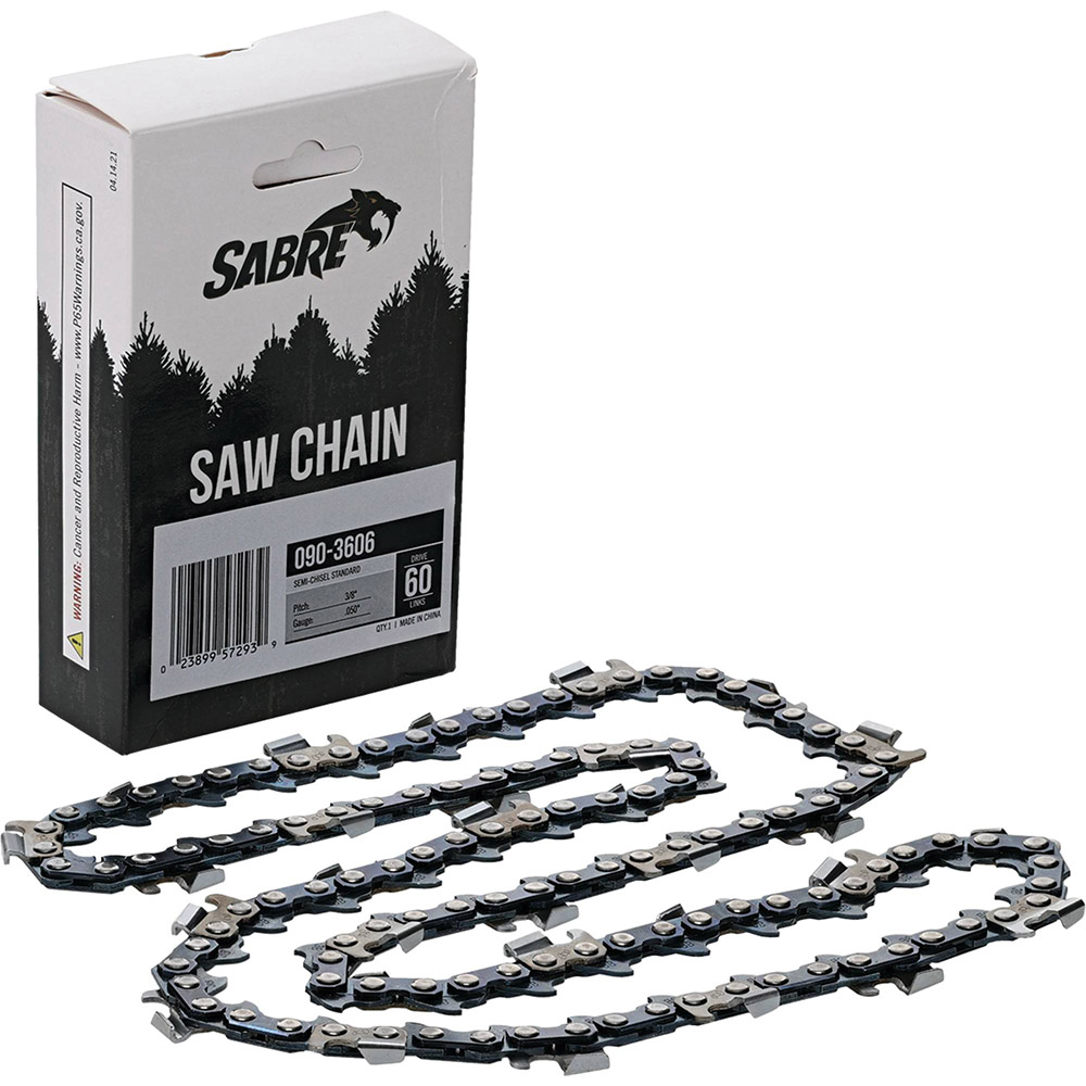 Chain Pre-Cut Loop 60 DL, 3/8" LP, .050" Gauge, Semi-Chisel Standard / 090-3606