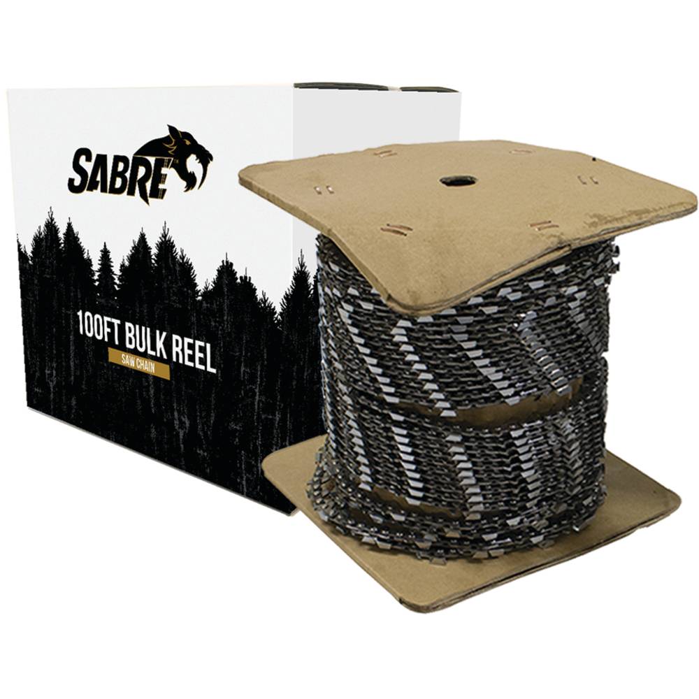 Sabre Chain Reel 100' .325", .063", Chisel Reduced Kickback / 099-5106