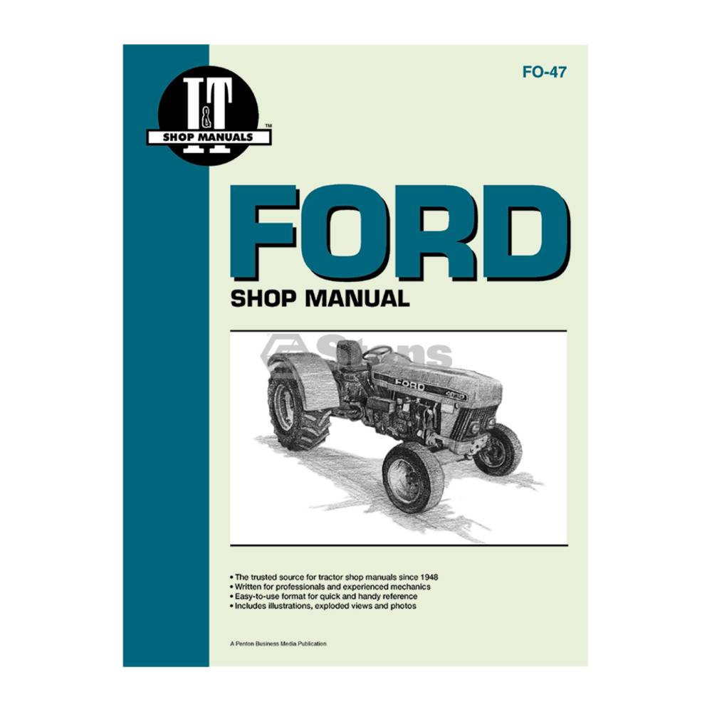 Stens Shop Manual for Ford/New Holland ITFO47 / 1115-2234