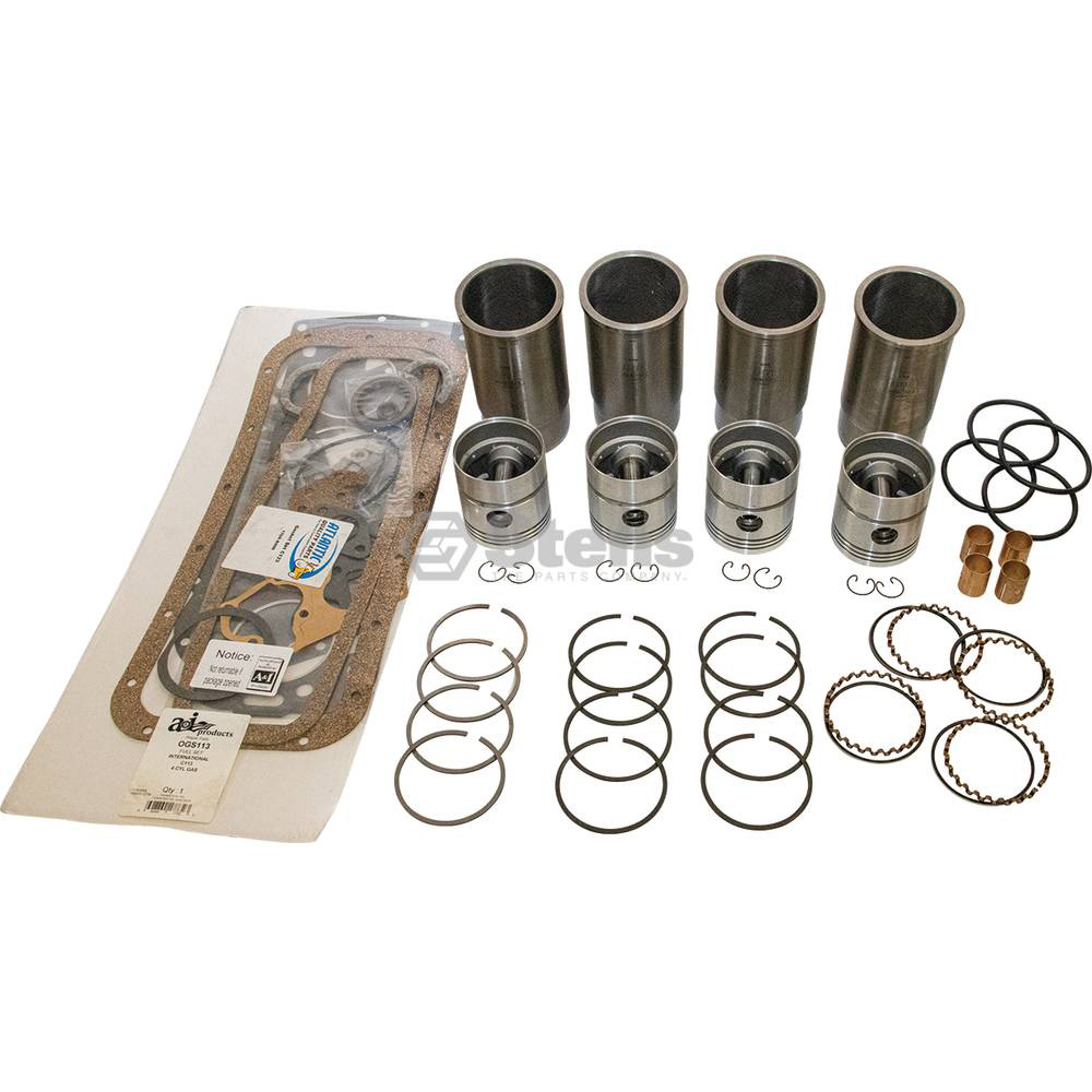Atlantic Quality Parts Stens Engine Base Kit For CaseIH 370152R1 / 1709-C123