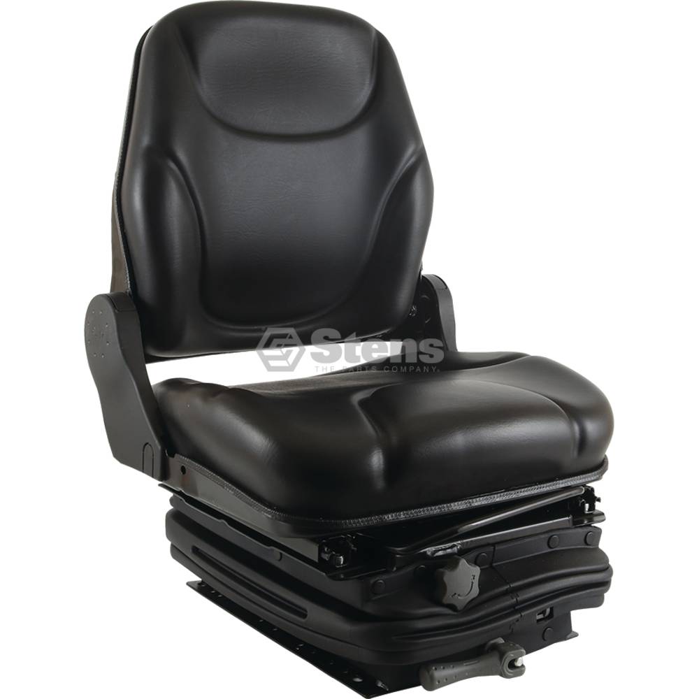 Seat Mechanical Suspension, Black Vinyl, Adjustable / 3010-0043