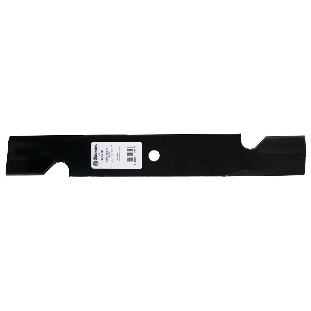 Notched Lift Blade for Toro 110-9915-03 / 340-478