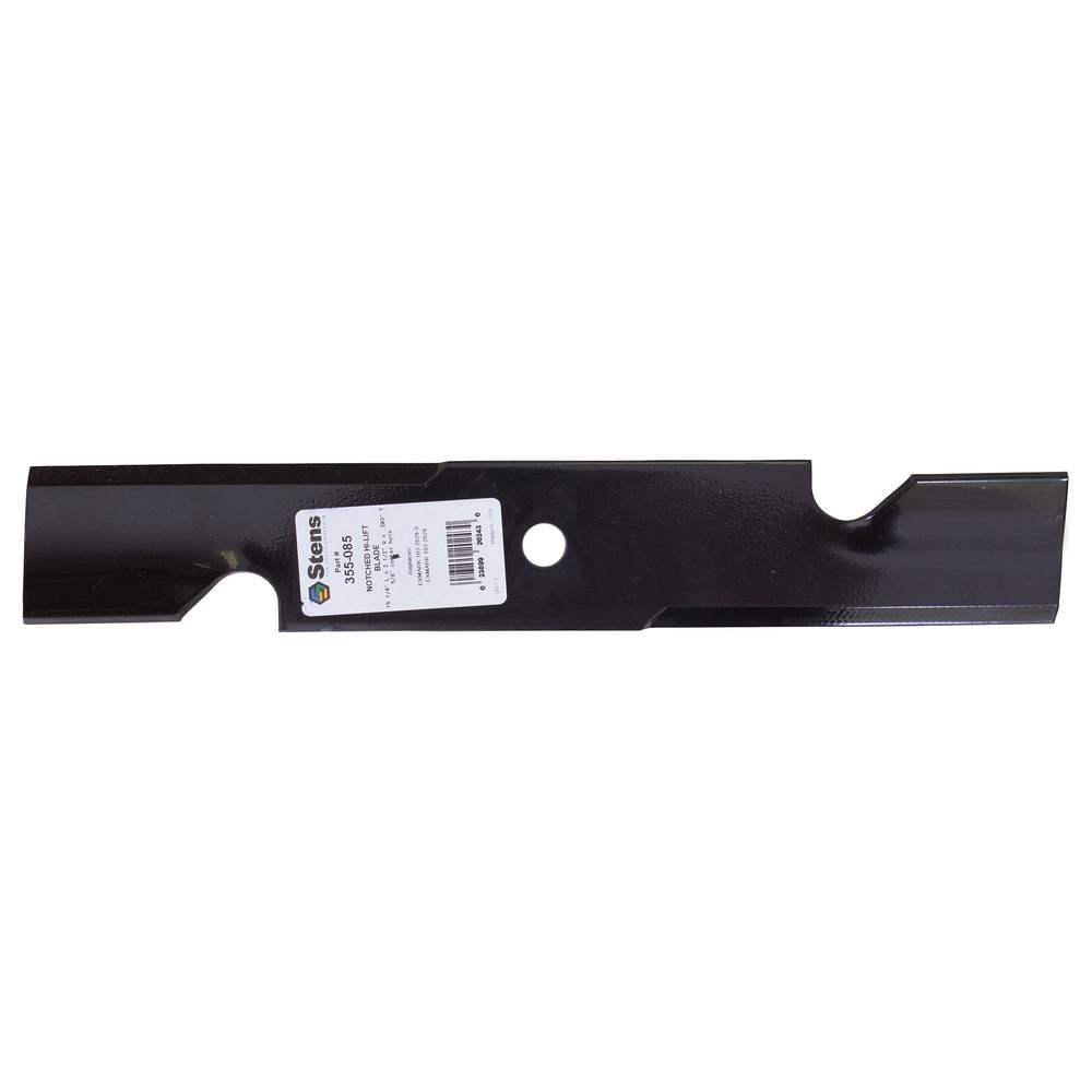 Notched Hi-Lift Blade for Exmark 103-2529-S / 355-085