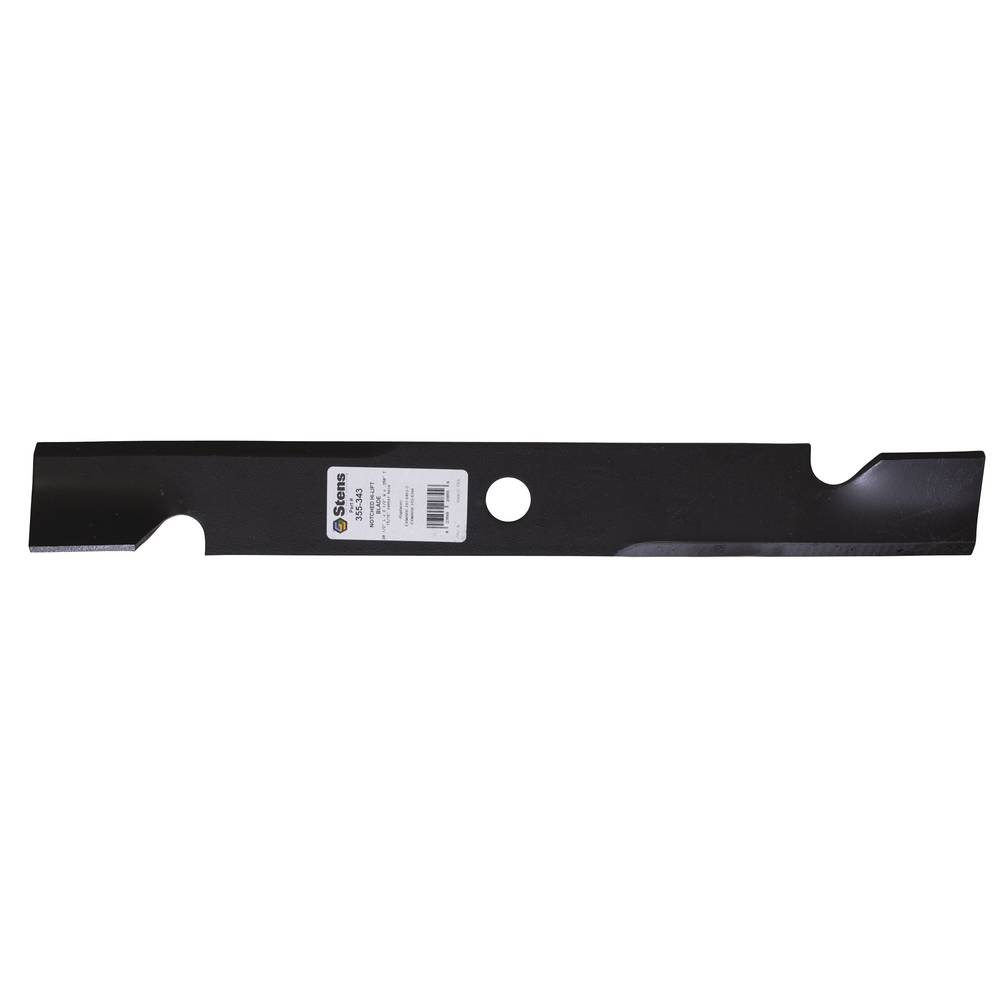 Notched Hi-Lift Blade for Exmark 103-6403-S / 355-343