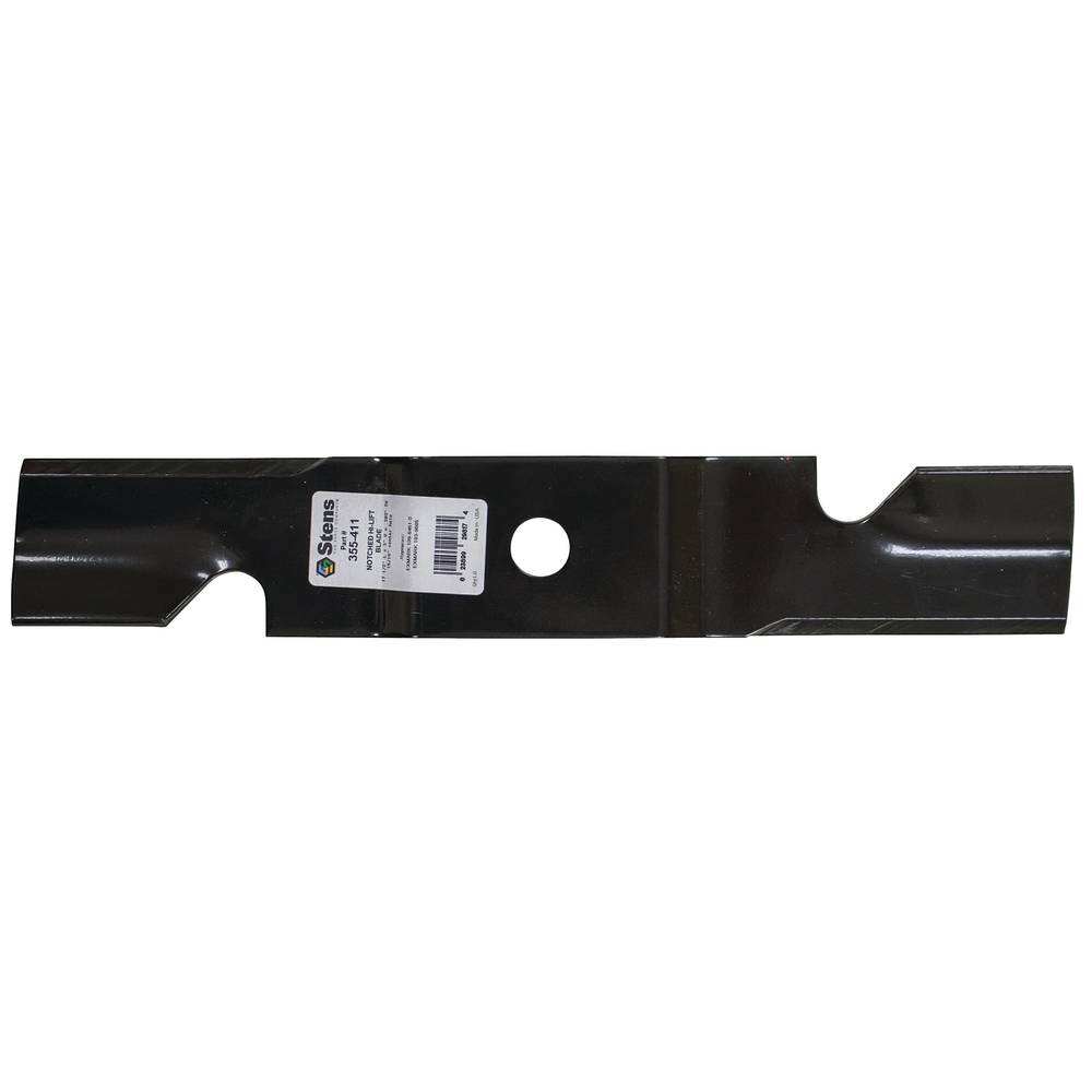 Notched Hi-Lift Blade for Exmark 116-5497-S / 355-411