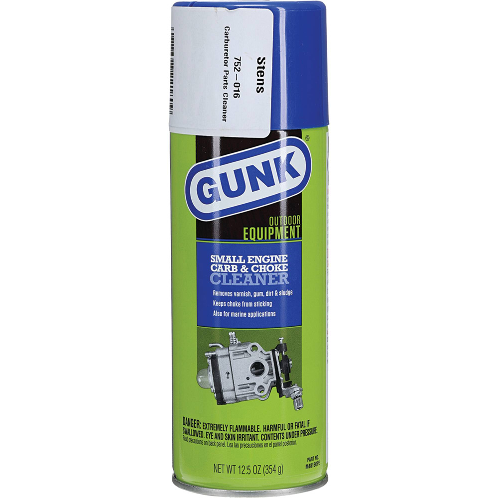 Gunk Carburetor Parts Cleaner 12.5 oz. Can / 752-016