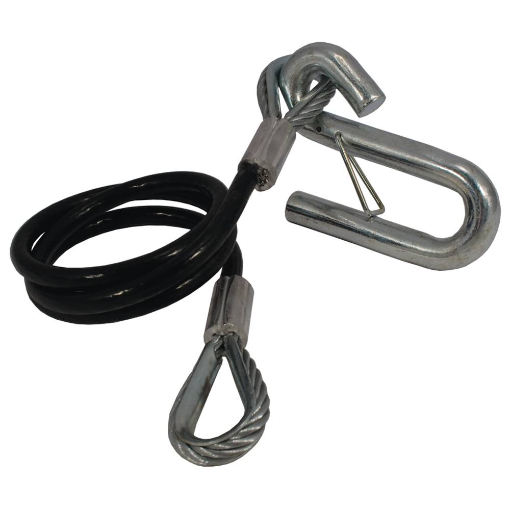 Trailer Safety Cable With S Hook / 756-102