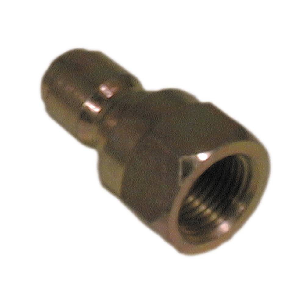 General Pump Plug 3/8" Pl Steel, Female, 4000 PSI / 758-575