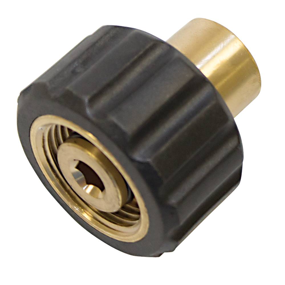 Twist-Fast Coupler 1/4" F Inlet;22mm x 1.5 F Out / 758-946