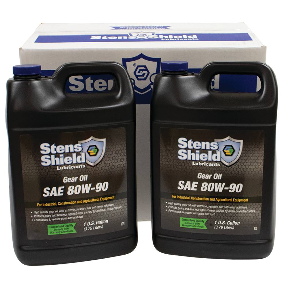 Stens Shield Gear Oil SAE 80W-90, Four 1 gallon bottles / 770-710