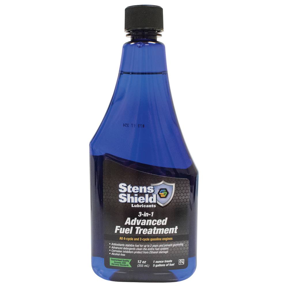Stens Shield 3-in-1 Advanced Fuel Treatment 12 oz. bottle / 770-752