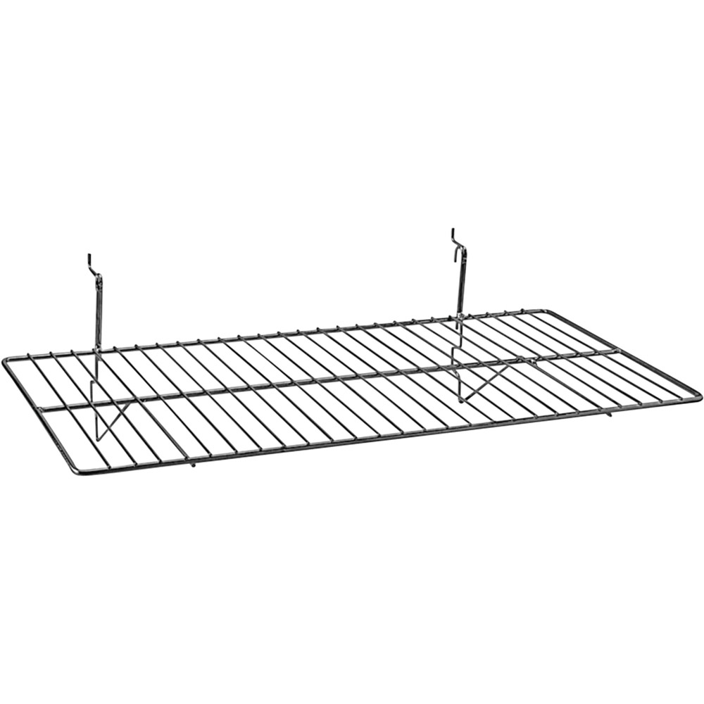 Stens Black Straight Wire Shelf Triangle Gridwall / 785-902