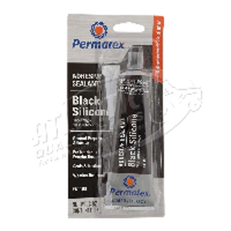 Permatex Black Silicone Adhesive / 81158