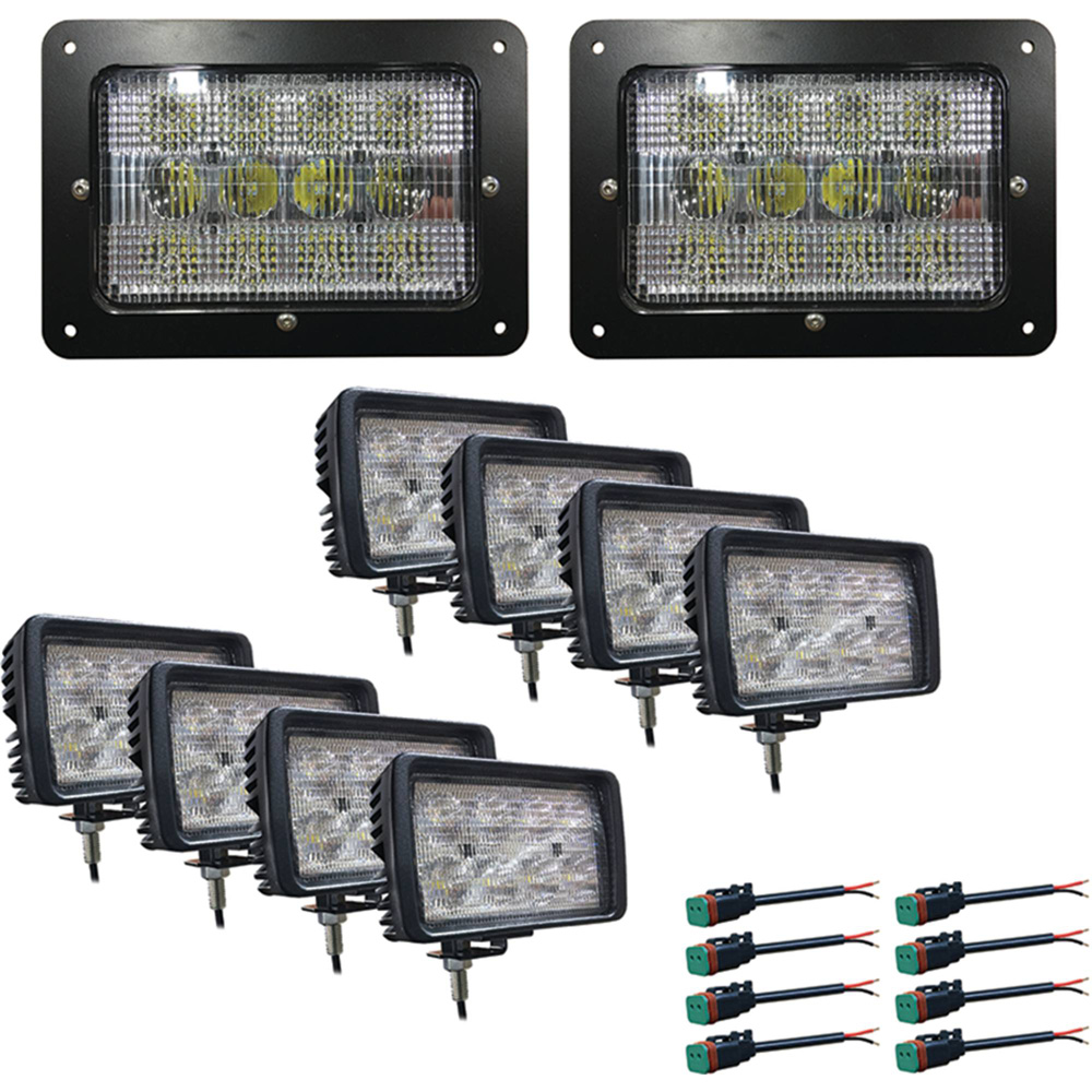 Tiger Lights Complete LED Light Kit For Case/IH Steiger 4wd / CASEKIT-6