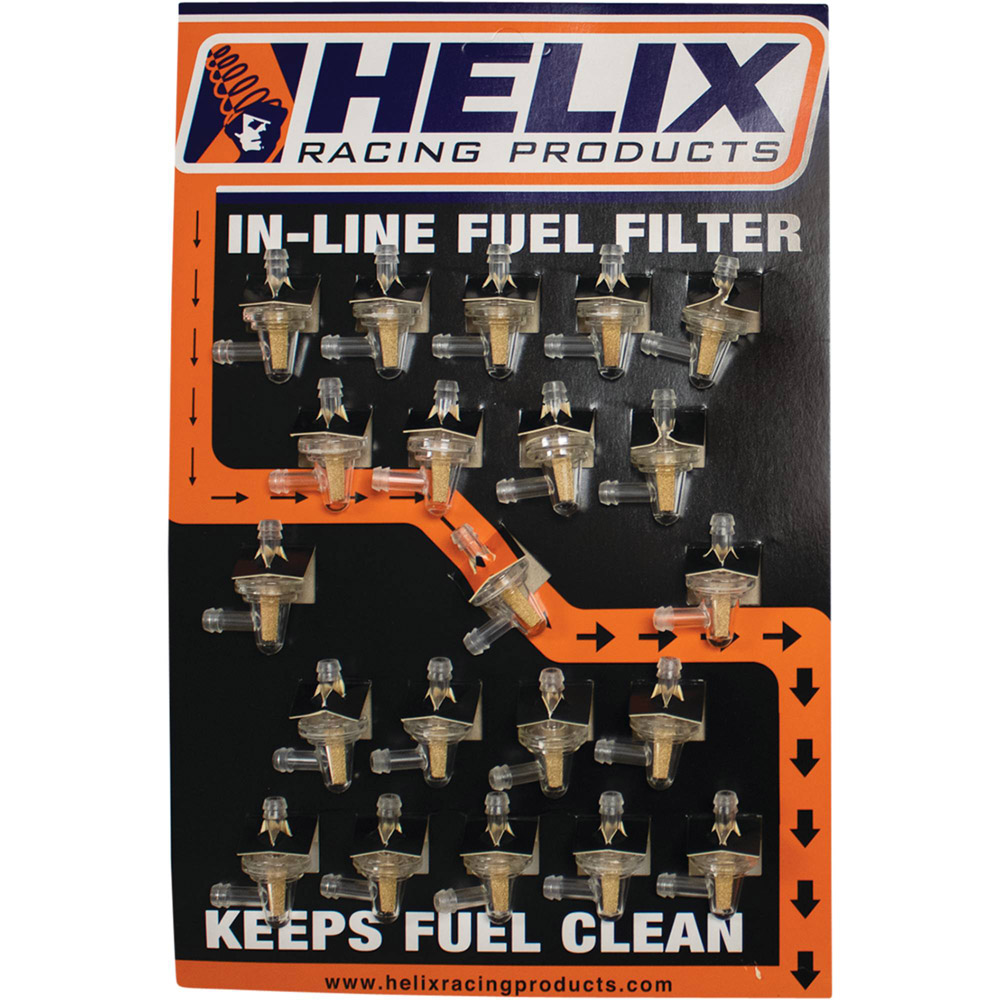 Fuel Filter for Helix Racing Products 118-9204 / HLX-118-9204