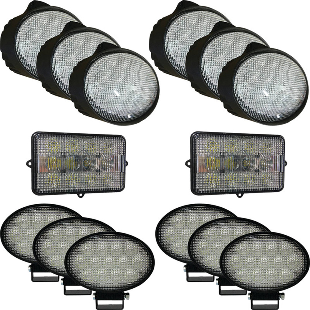 Tiger Lights Complete LED Light Kit for John Deere Combines / JDKIT-5