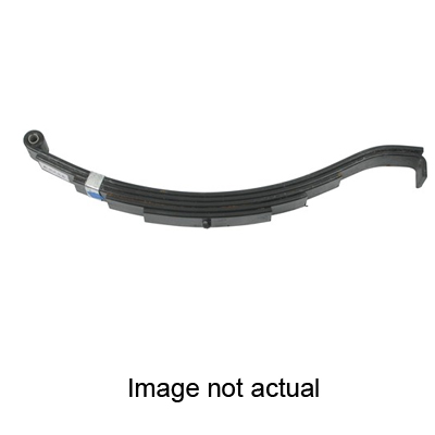 2 x 3500 LB, 5L Slipper Leaf Springs 26-1/8"L w.U-bolt Kit / 2-1203T3M