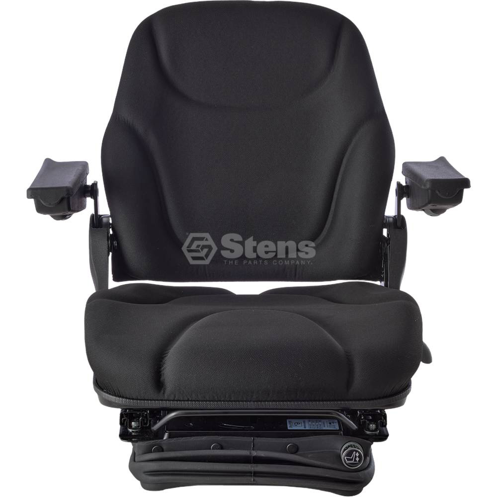 Seat Pneumatic Suspension, Black Cloth, Adjustable / 3010-0013