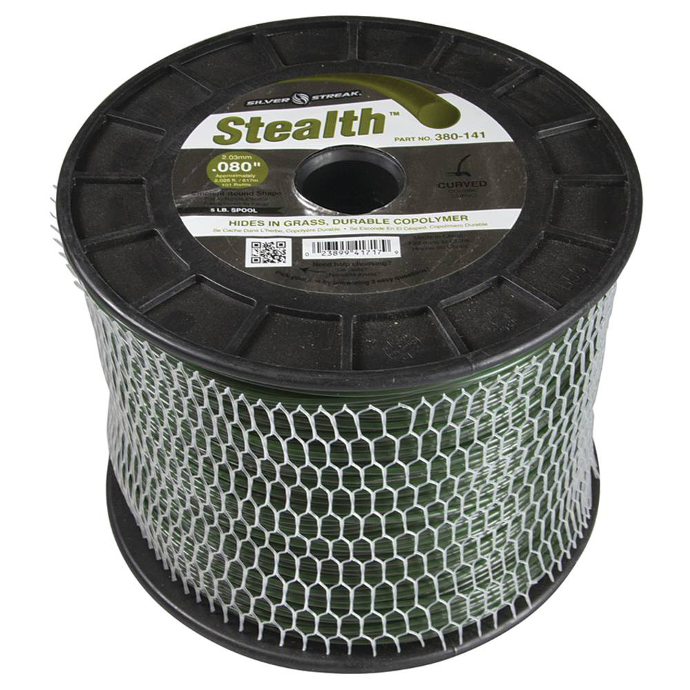 Silver Streak Stealth Trimmer Line .080 5 lb. Spool / 380-141
