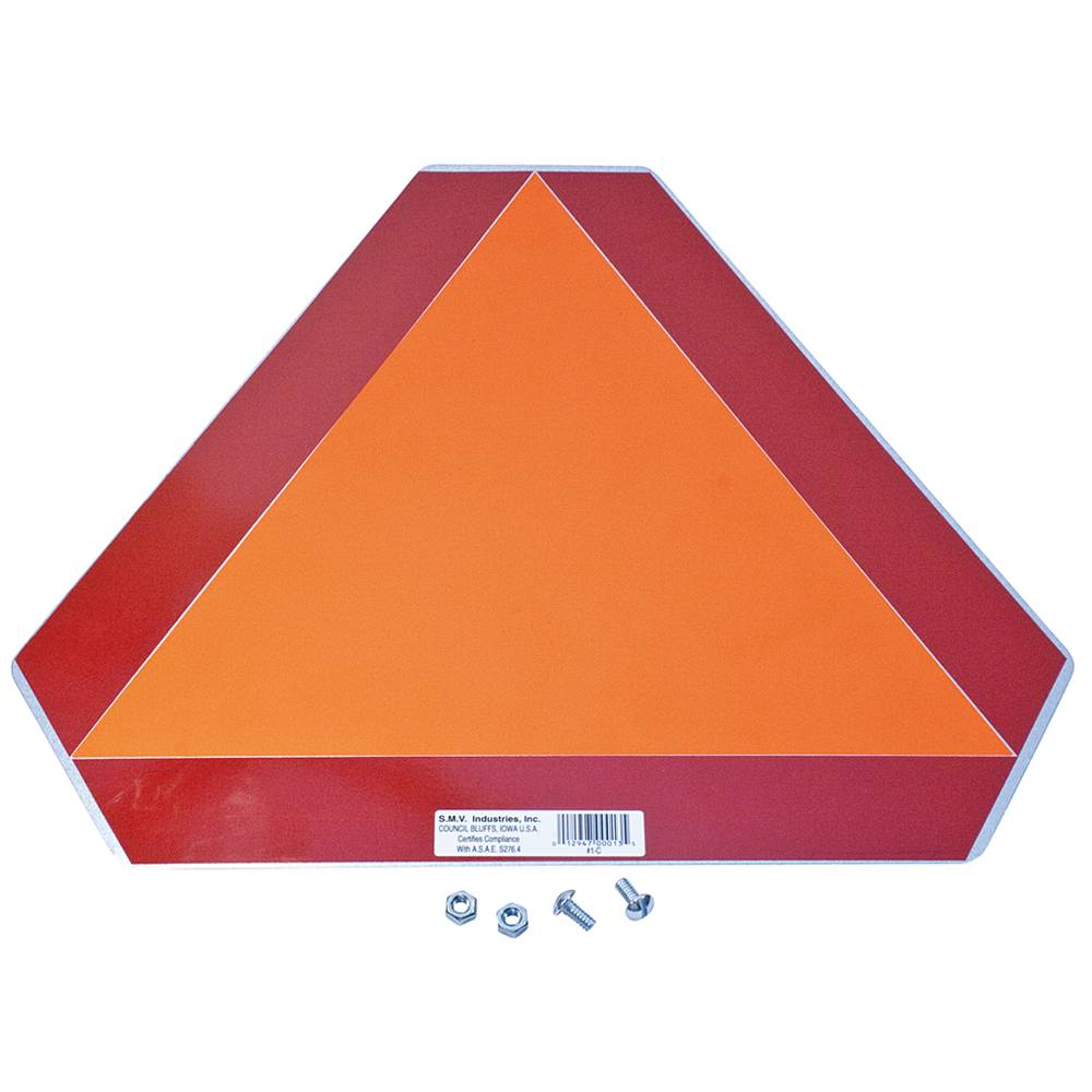Stens Slow Moving Vehicle Sign for Universal / 751-900