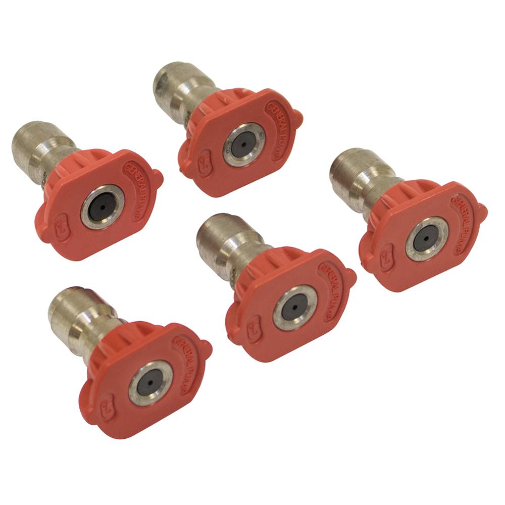 Spray Nozzles 3.5 Red, 5 Pack for GP SHC00035Q / 758-063