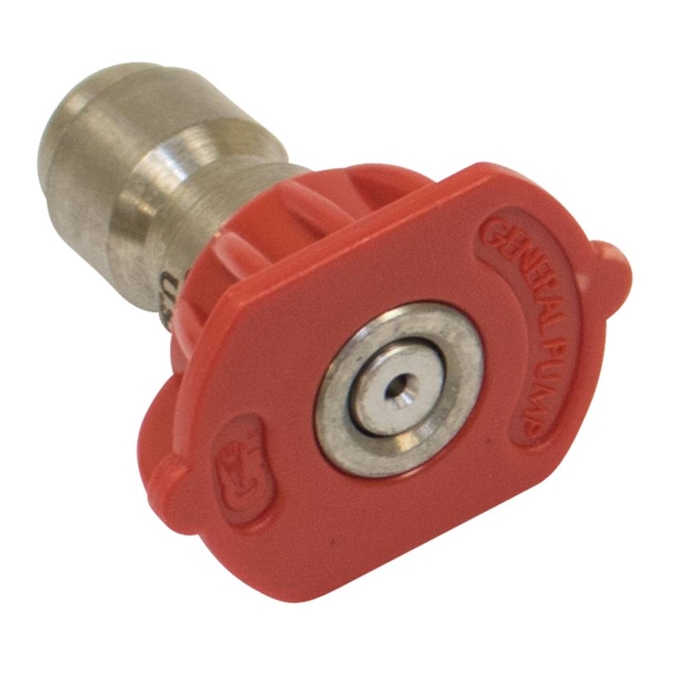 Quick Coupler Nozzle 0 Degree, Size 4.0, Red / 758-315