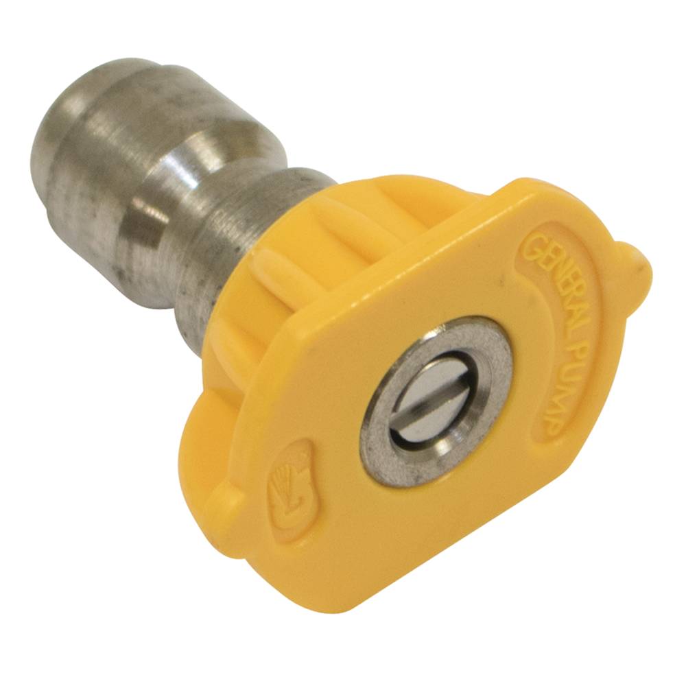 Quick Coupler Nozzle 15 Degree, Size 3.5, Yellow / 758-411